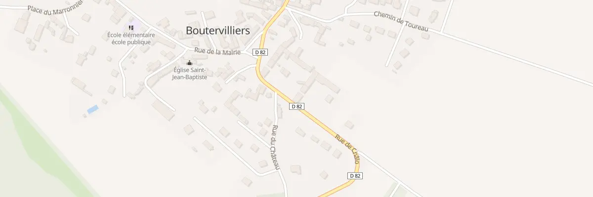 Plan du 6 Rue de Chalo à Boutervilliers