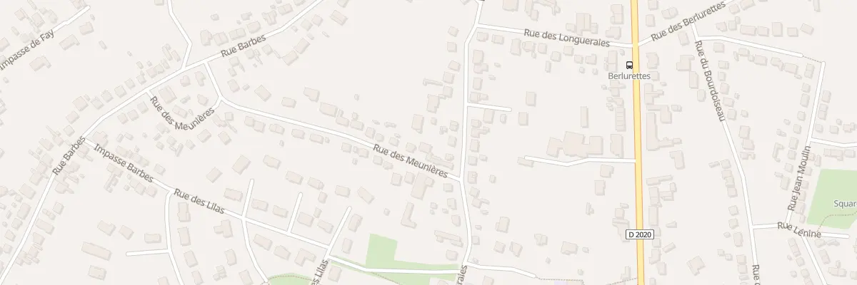 Plan du 4 Rue des Meunières à Vierzon