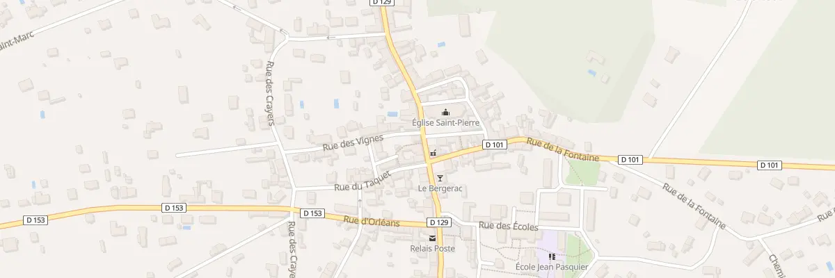 Plan du 55 Rue Grande Rue à Vouzon