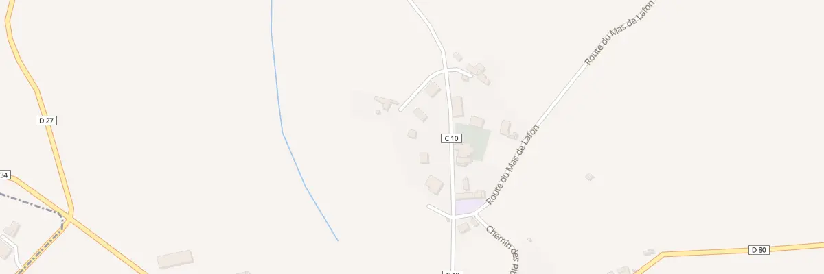 Plan du 277 Rue de l’Ecole au Ségur