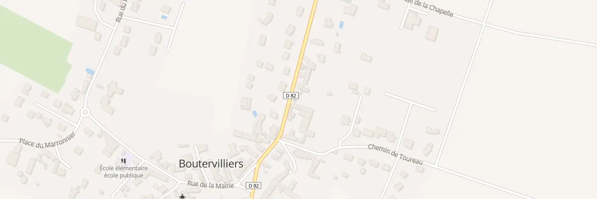 Plan du 13 Rue Raymond Penot à Boutervilliers
