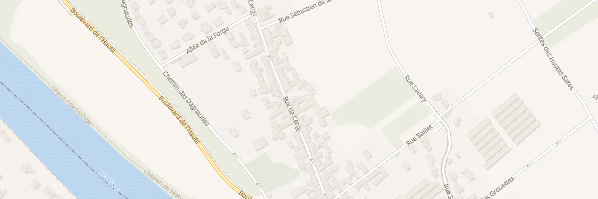 Plan du 46 Rue de Cergy à Neuville-sur-Oise