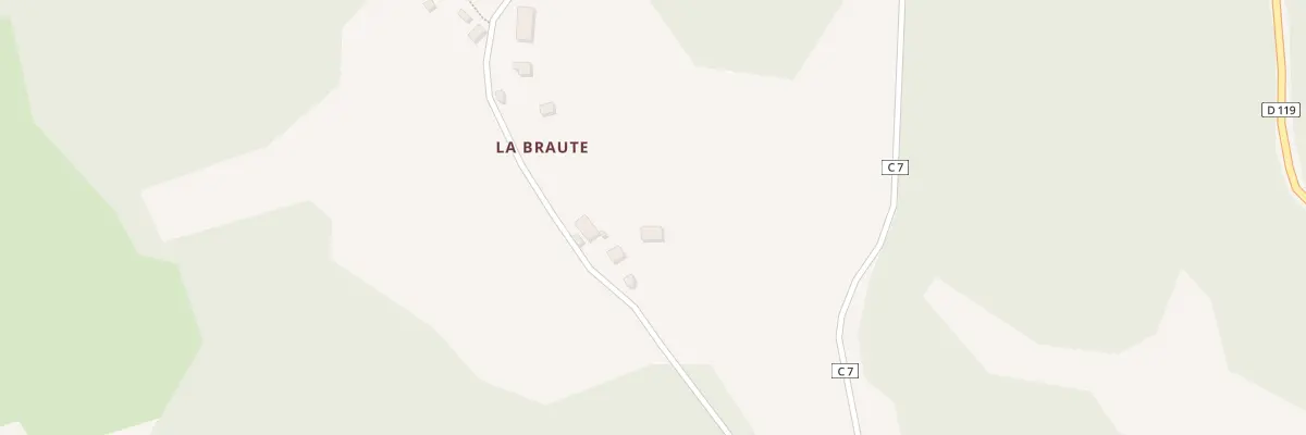 Plan du 5077 La Braute à Soudeilles