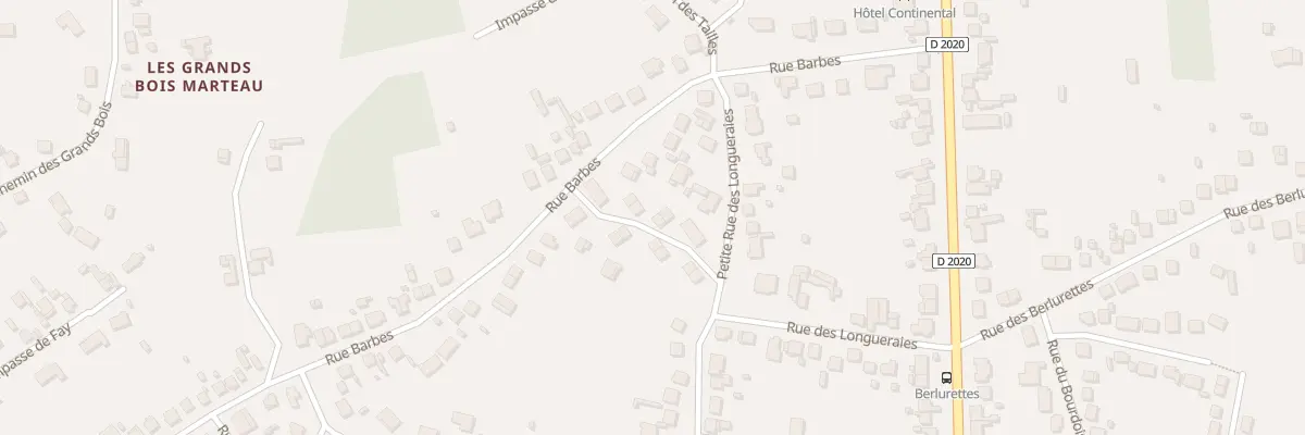 Plan du 7 Rue de l’Epargne à Vierzon