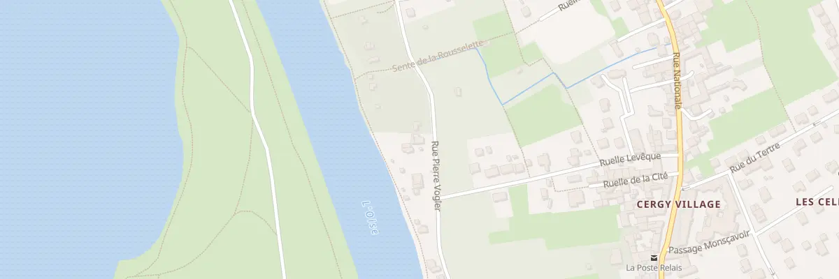 Plan du 47 Rue Pierre Vogler à Cergy