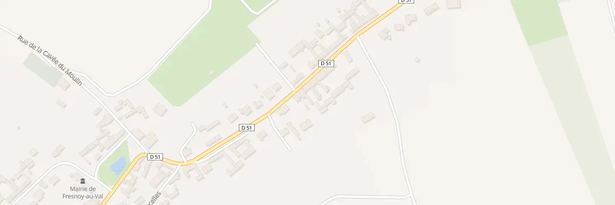Plan du 26 Rue de Motte à Fresnoy-au-Val