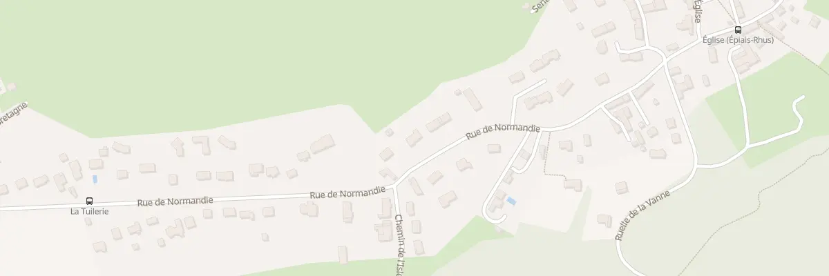 Plan du 14 Rue de Normandie à Épiais-Rhus