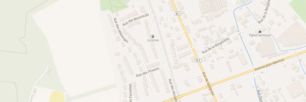 Plan du 24 Rue des Alouettes à Beauvais