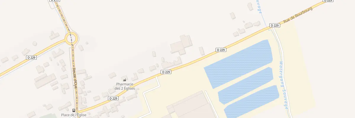 Plan du 295 Rue de Bourbourg à Vieille-Église