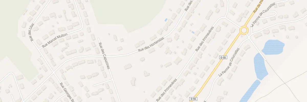 Plan du 18 Rue des Hortensias à Salbris