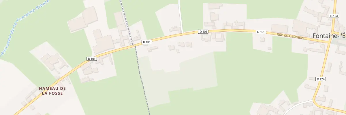 Plan du 11 Rue de Caumont à Fontaine-l’Étalon