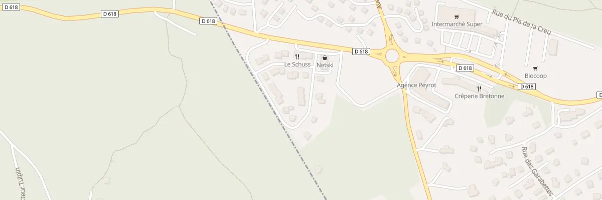 Plan du 6 Bd des Verts Sapins à Bolquère