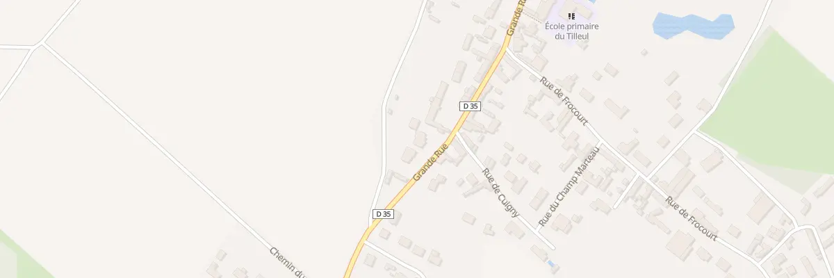 Plan du 88 Grande Rue à Saint-Martin-le-Nœud