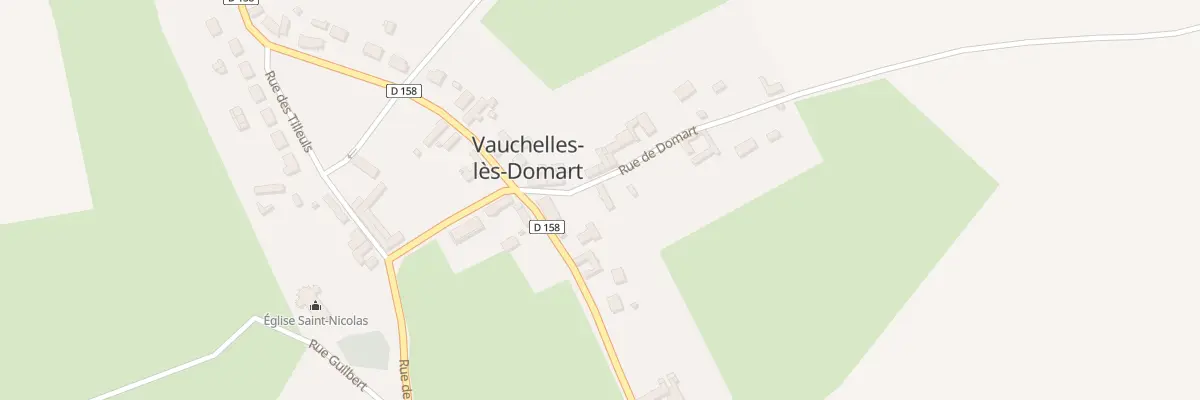 Plan du 2 Rue de Domart à Vauchelles-lès-Domart