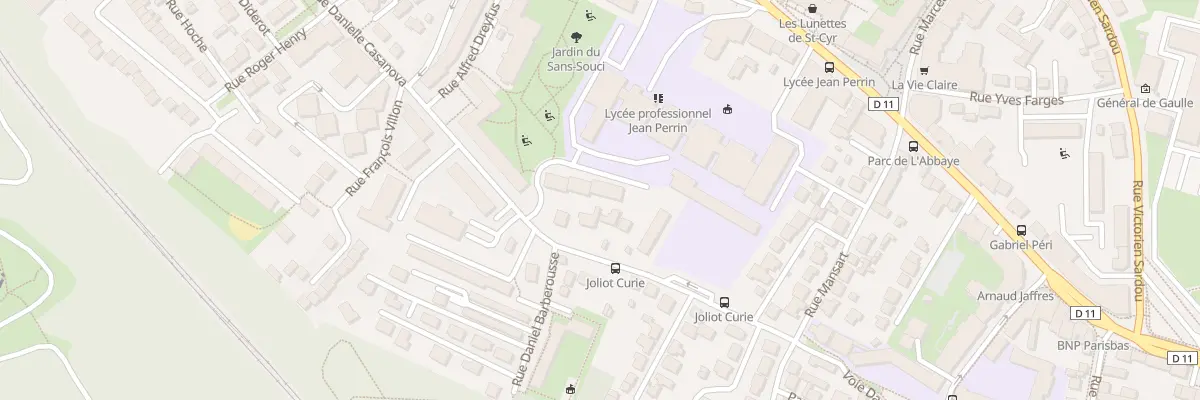 Plan du 6 Rue Pierre Courtade à Saint-Cyr-l’École