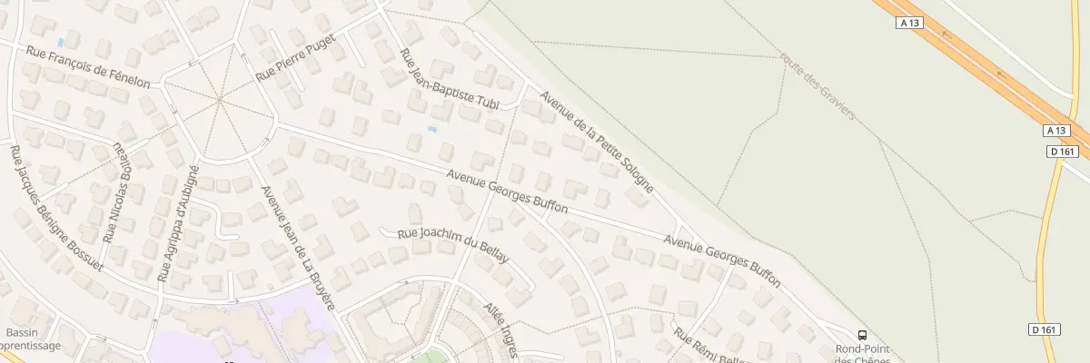 Plan du 13 Av Georges Buffon à Noisy-le-Roi