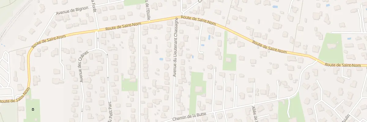 Plan du 15 Rue du Lieutenant Chassagne à L’Étang-la-Ville