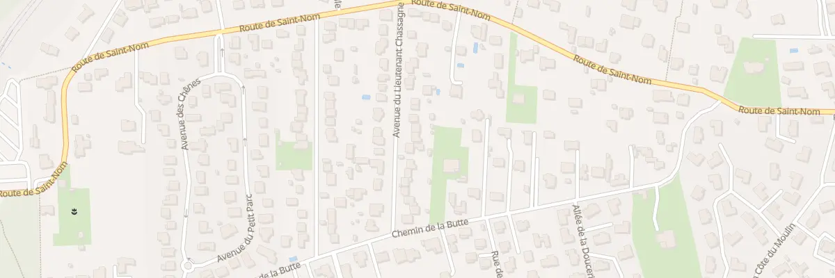 Plan du 23 Rue du Lieutenant Chassagne à L’Étang-la-Ville
