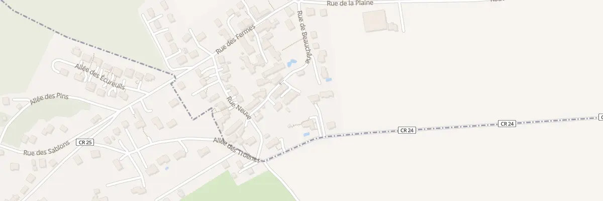 Plan du 11 Rue de Beauchêne à Limours