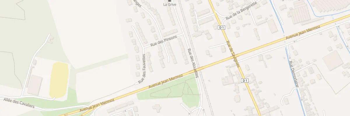 Plan du 4 Rue des Mésanges à Beauvais