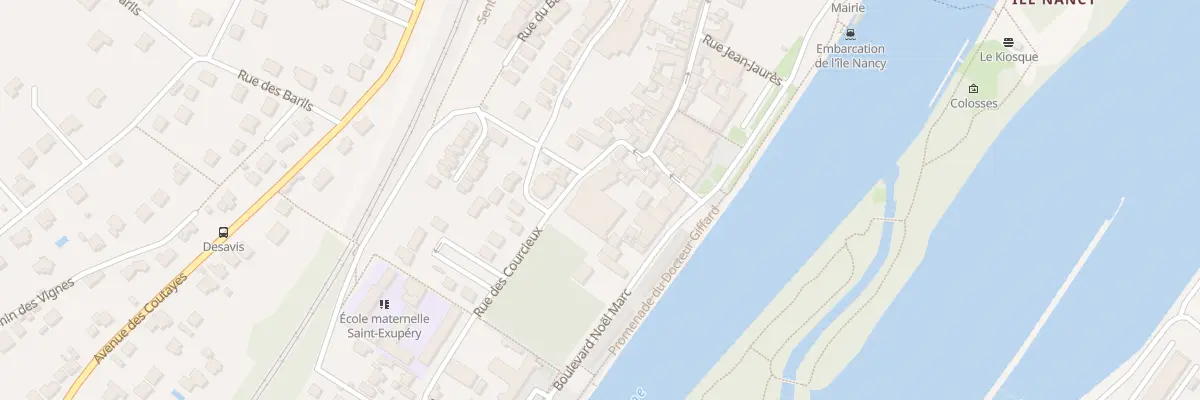 Plan du 7 Rue des Courcieux à Andrésy