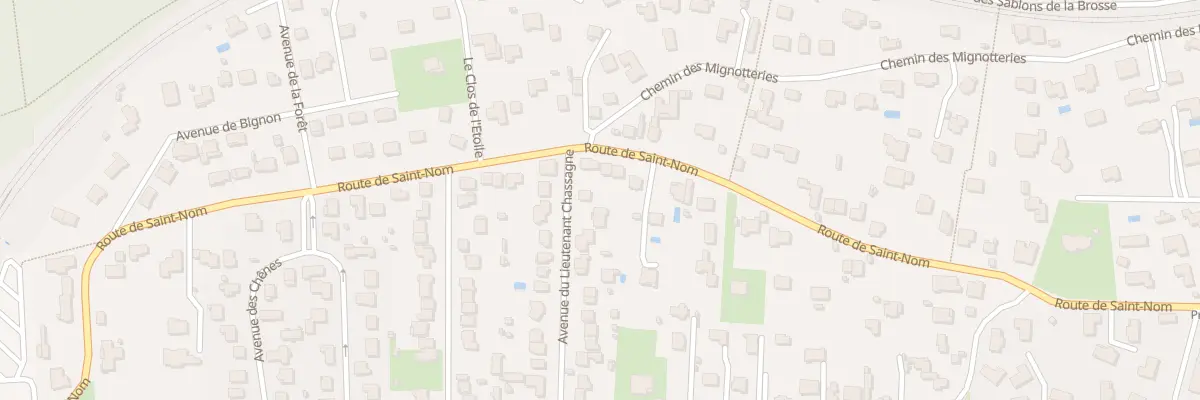 Plan du 5 Rue du Lieutenant Chassagne à L’Étang-la-Ville