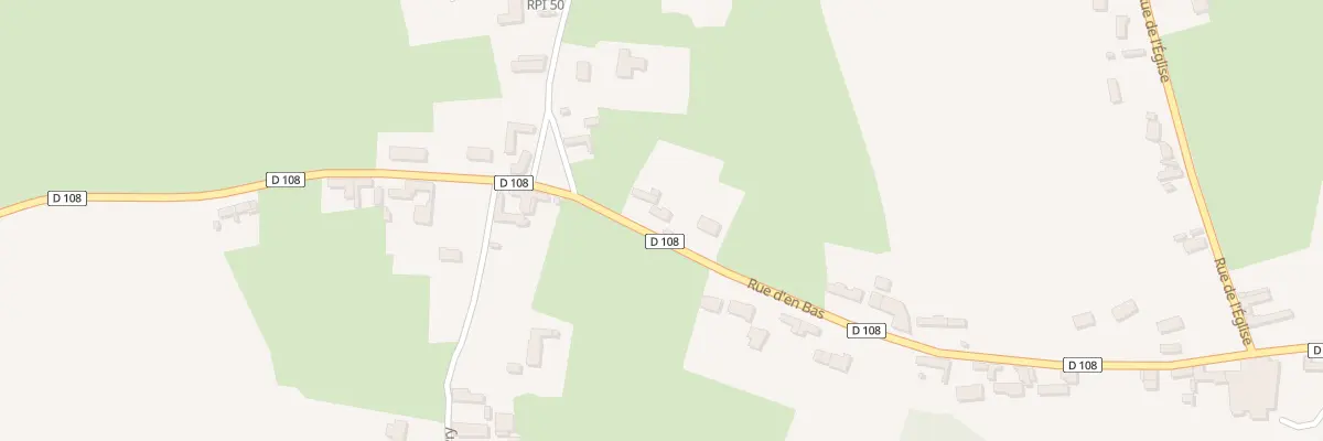 Plan du 21 Rue du Bas à Wamin