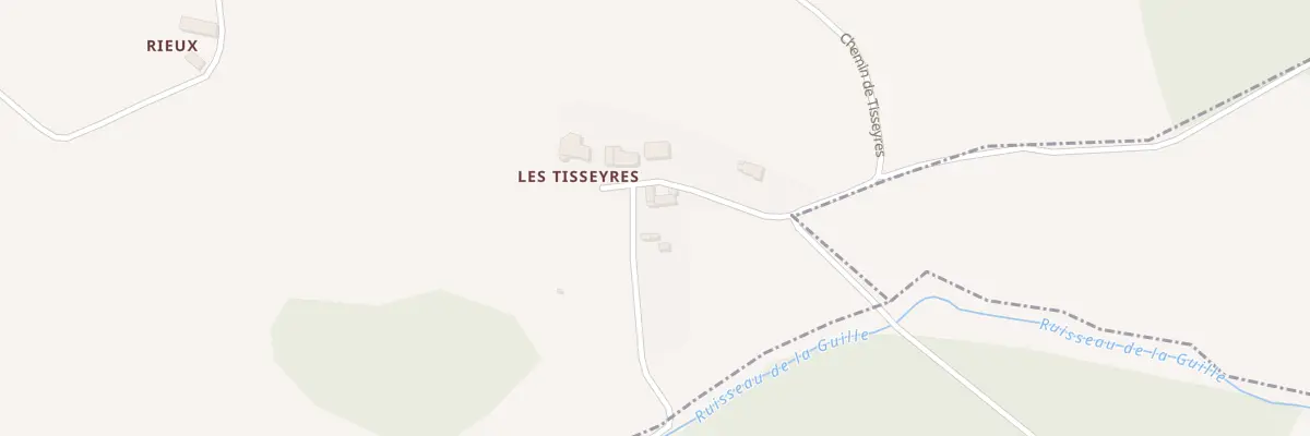 Plan du 219 Les Tisseyres à Fanjeaux