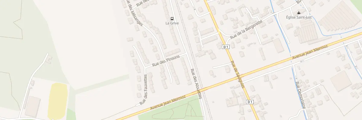 Plan du 30 Rue des Alouettes à Beauvais
