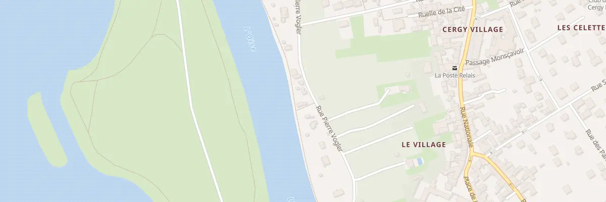 Plan du 19 Rue Pierre Vogler à Cergy