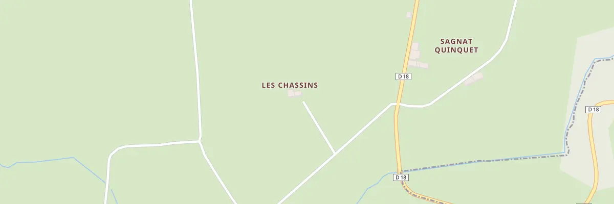 Plan du 5072 Les Chassins à Chamberaud