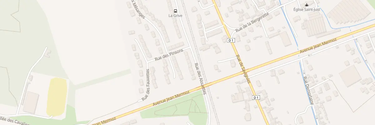 Plan du 34 Rue des Alouettes à Beauvais