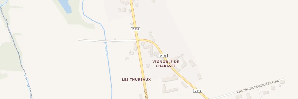 Plan du 2 Rte de Cerbois à Lury-sur-Arnon