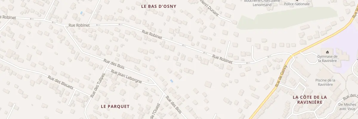 Plan du 64 Rue Robinet à Osny