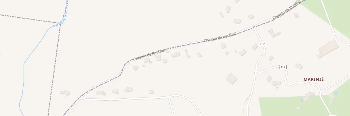 Plan du 5189 Marinie à Rouffiac