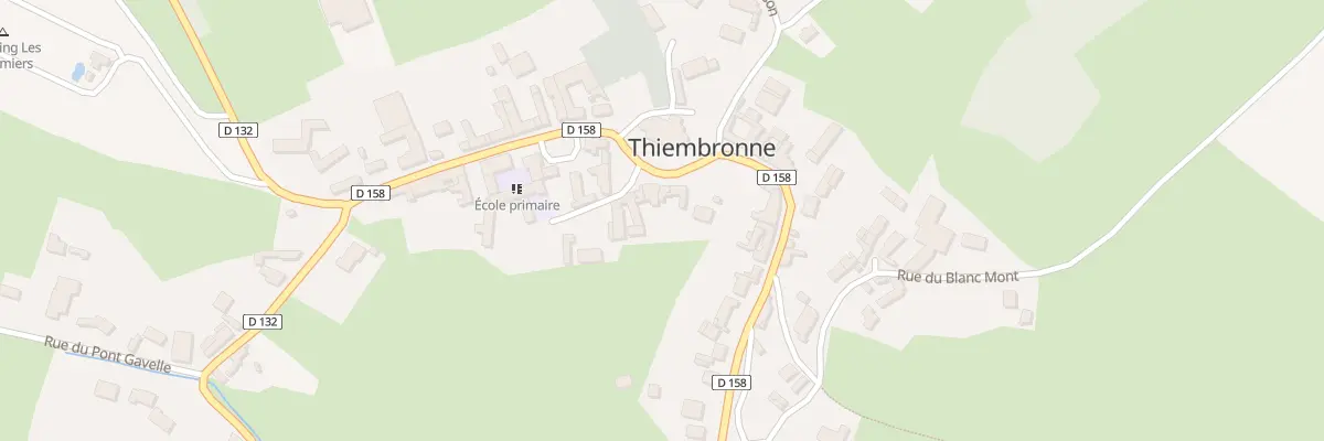 Plan du 23 Rue Principale à Thiembronne