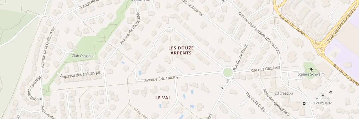 Plan du 7 Av Eric Tabarly à Saint-Germain-en-Laye