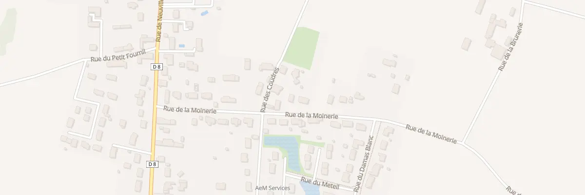 Plan du 21 Rue de la Moinerie à Vennecy