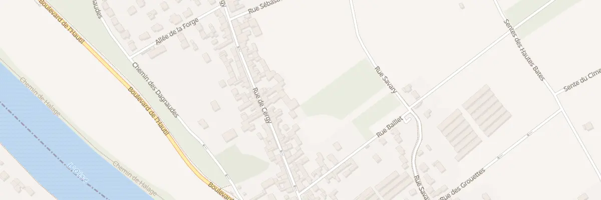Plan du 38 Rue de Cergy à Neuville-sur-Oise
