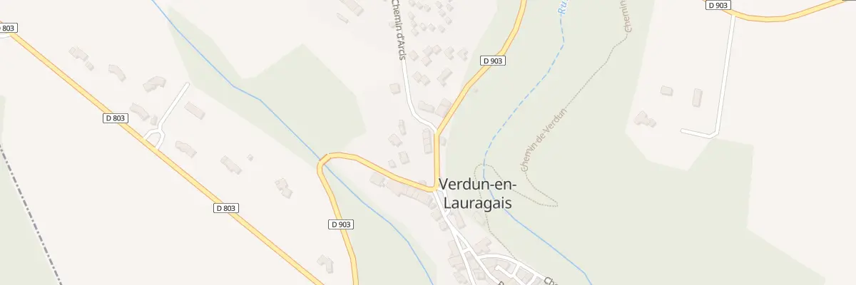 Plan du 4 Le Village à Verdun-en-Lauragais