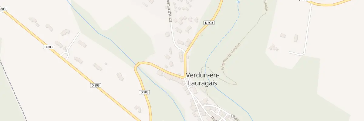Plan du 407 Le Village à Verdun-en-Lauragais