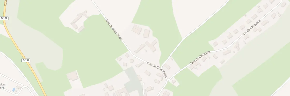 Plan du 2 Rue du Gros Tison à Thiembronne