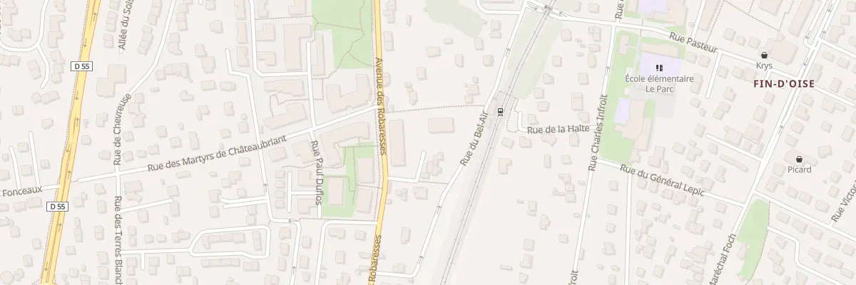 Plan du 26 Av des Robaresses à Andrésy