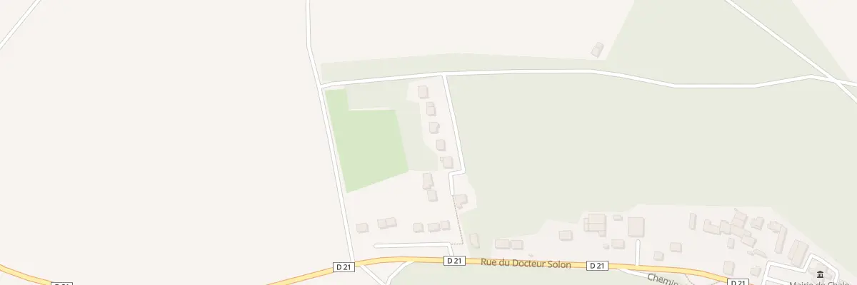 Plan du 8 Rue du Bois de la Pucelle à Chalo-Saint-Mars