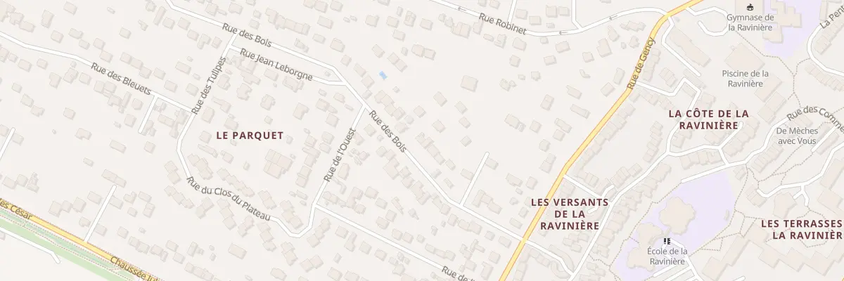 Plan du 53 Rue des Bois à Osny