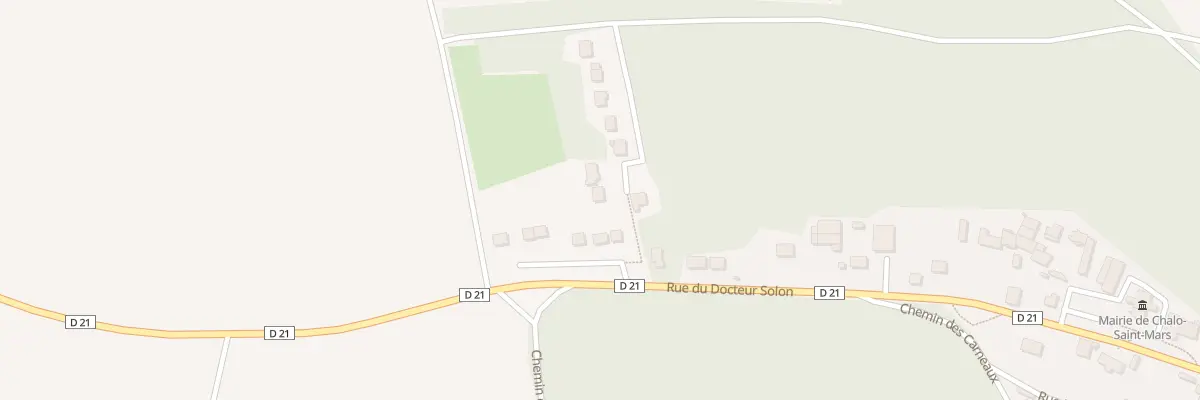 Plan du 2 Rue du Bois de la Pucelle à Chalo-Saint-Mars