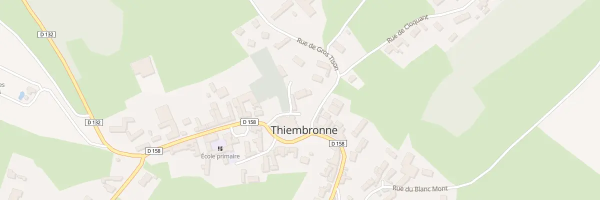 Plan du 43 Rue Principale à Thiembronne