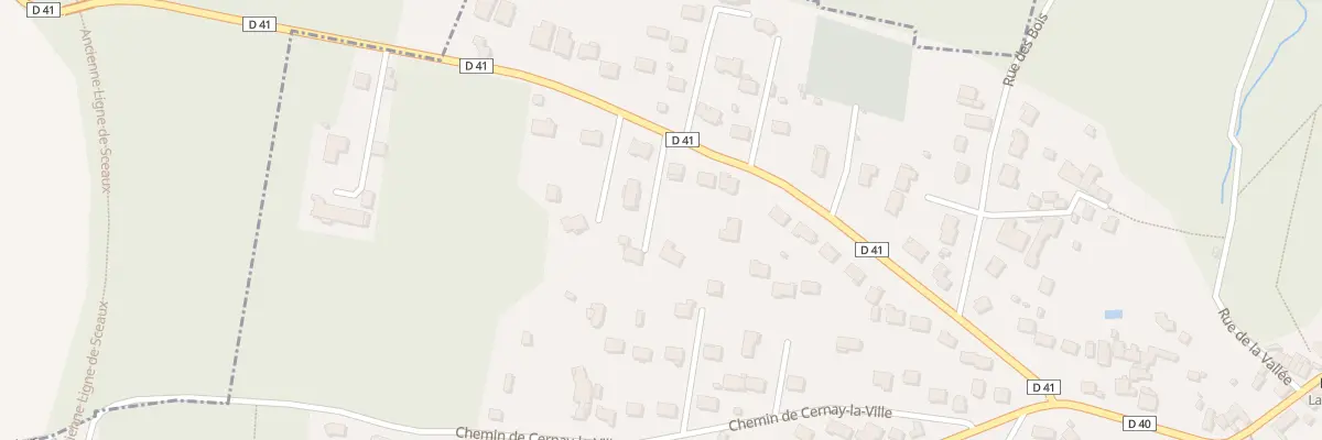 Plan du 13B Rue de Boullay aux Molières
