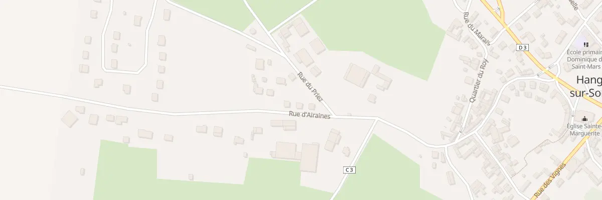 Plan du 22 Rue d’Airaines à Hangest-sur-Somme