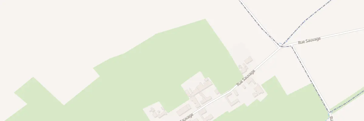 Plan du 663 Rue Sauvage à Zutkerque